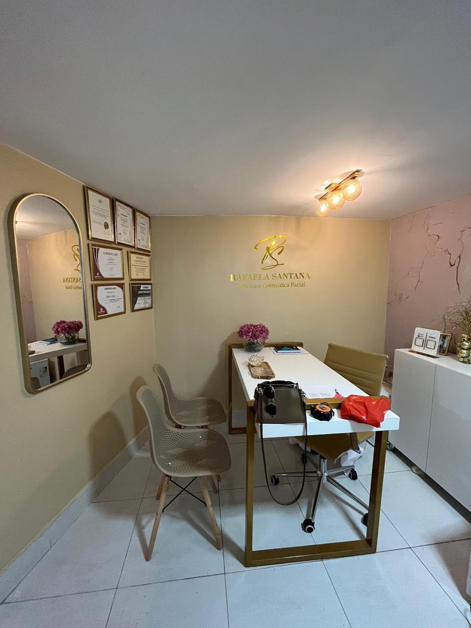 Sala de atendimento equipada